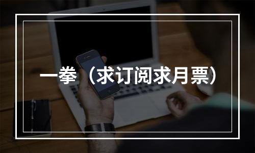 一拳（求订阅求月票）