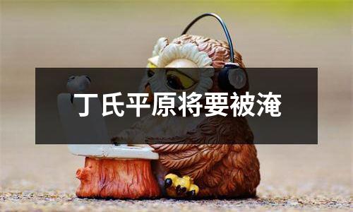 丁氏平原将要被淹