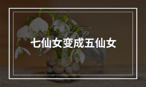 七仙女变成五仙女