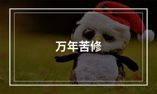 万年苦修