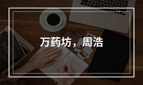 万药坊，周浩