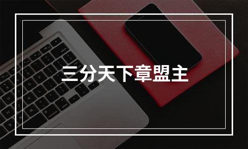 三分天下章盟主