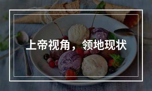 上帝视角，领地现状
