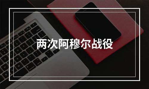 两次阿穆尔战役