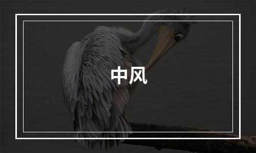 中风