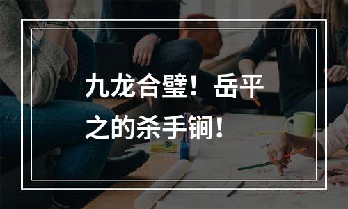 九龙合璧！岳平之的杀手锏！