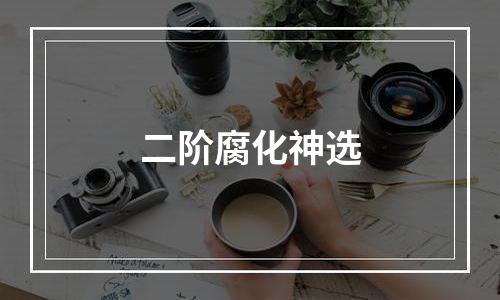 二阶腐化神选