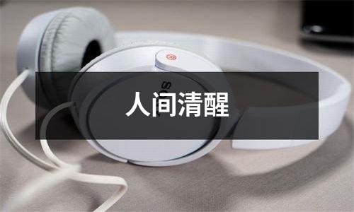 人间清醒