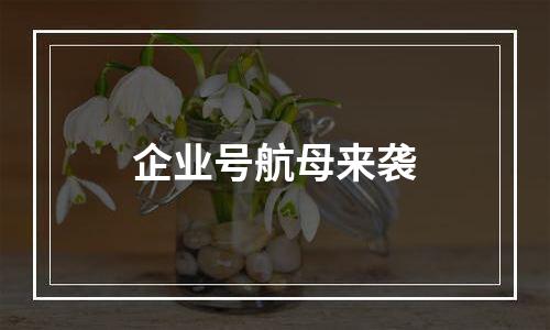 企业号航母来袭