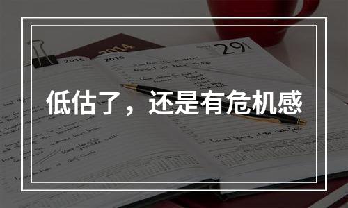 低估了，还是有危机感