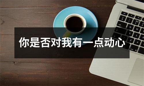 你是否对我有一点动心