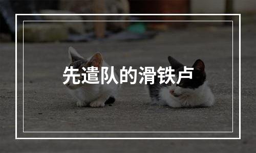 先遣队的滑铁卢