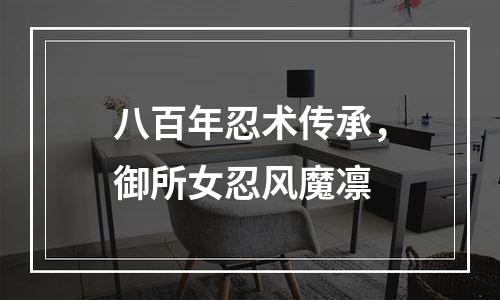 八百年忍术传承，御所女忍风魔凛
