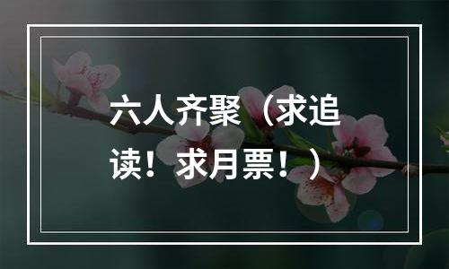 六人齐聚（求追读！求月票！）