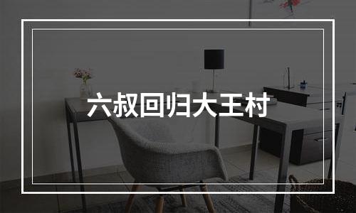 六叔回归大王村