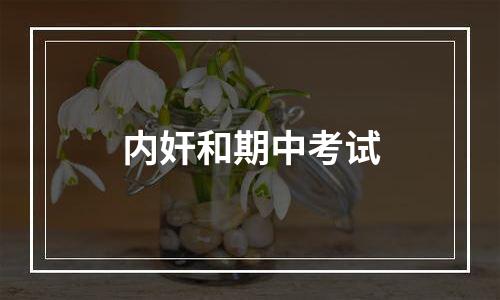 内奸和期中考试