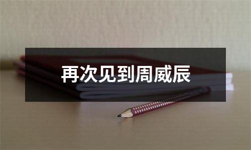 再次见到周威辰