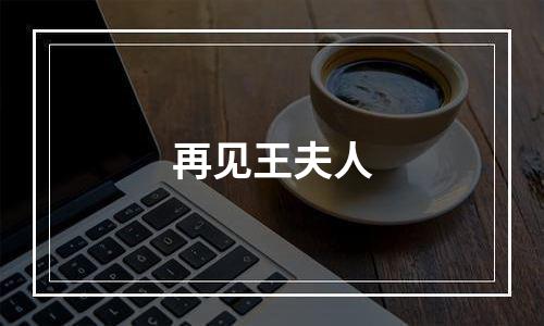 再见王夫人