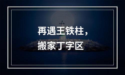 再遇王铁柱，搬家丁字区