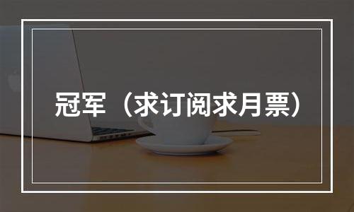 冠军（求订阅求月票）