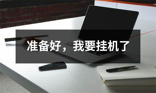 准备好，我要挂机了