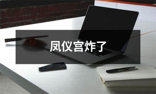 凤仪宫炸了