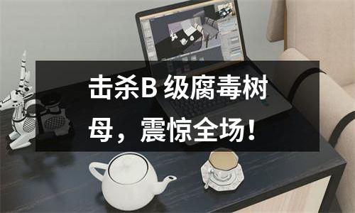 击杀B+级腐毒树母，震惊全场！