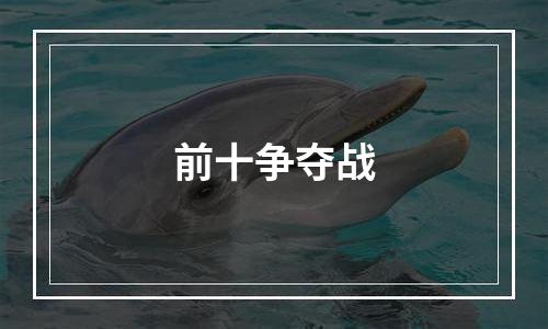 前十争夺战