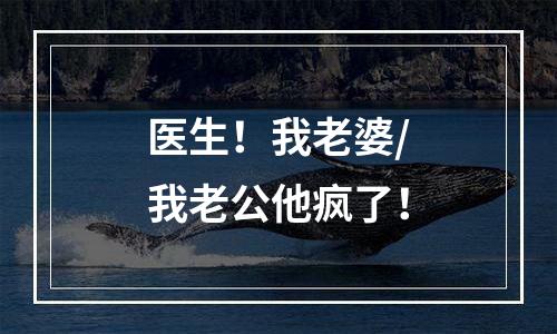 医生！我老婆/我老公他疯了！