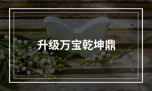 升级万宝乾坤鼎