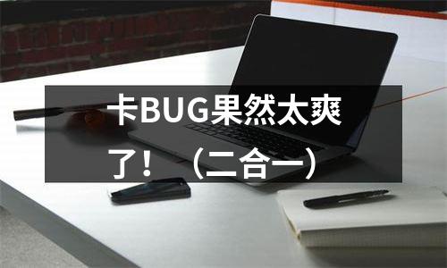 卡BUG果然太爽了！（二合一）