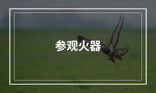 参观火器