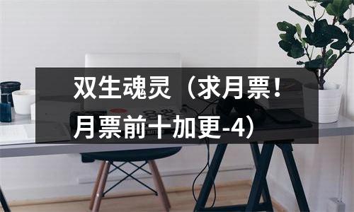 双生魂灵（求月票！月票前十加更-4）