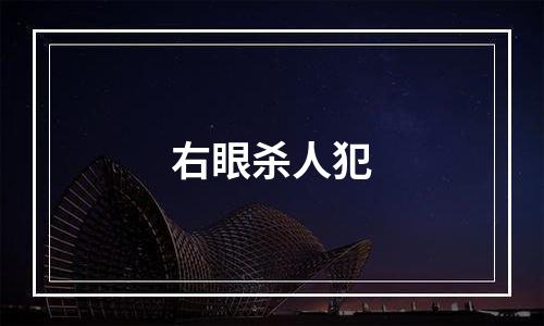 右眼杀人犯