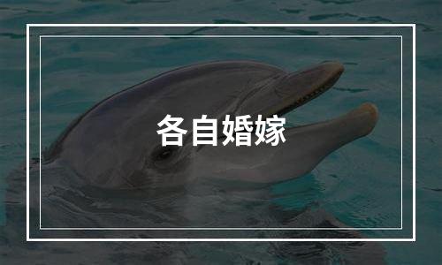各自婚嫁