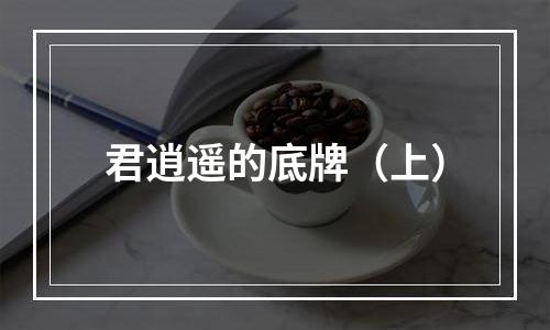 君逍遥的底牌（上）