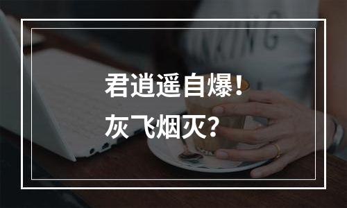 君逍遥自爆！灰飞烟灭？