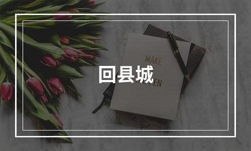 回县城