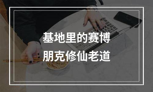 基地里的赛博朋克修仙老道