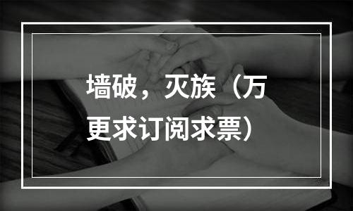 墙破，灭族（万更求订阅求票）
