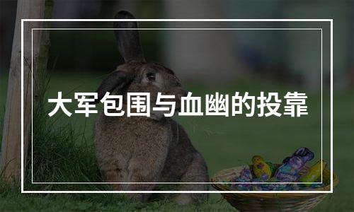 大军包围与血幽的投靠