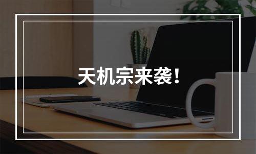 天机宗来袭！