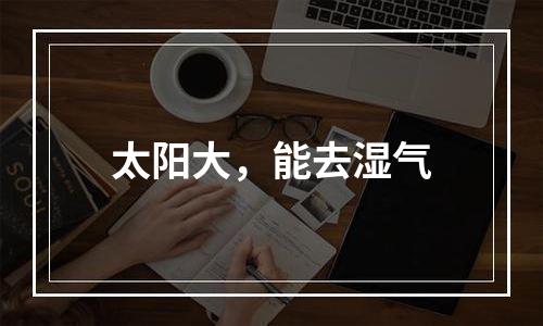 太阳大，能去湿气