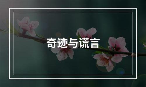 奇迹与谎言