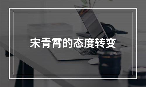 宋青霄的态度转变
