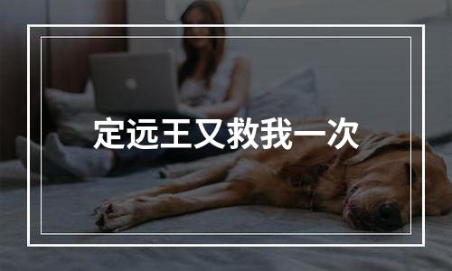 定远王又救我一次
