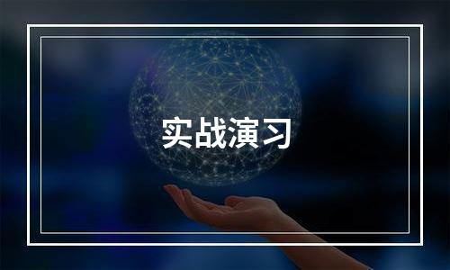 实战演习