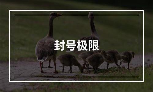 封号极限