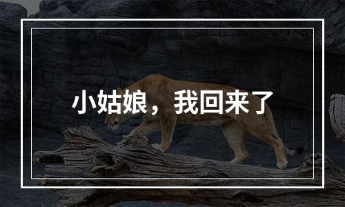 小姑娘，我回来了