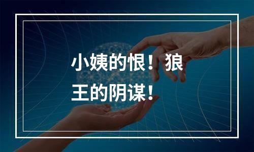 小姨的恨！狼王的阴谋！